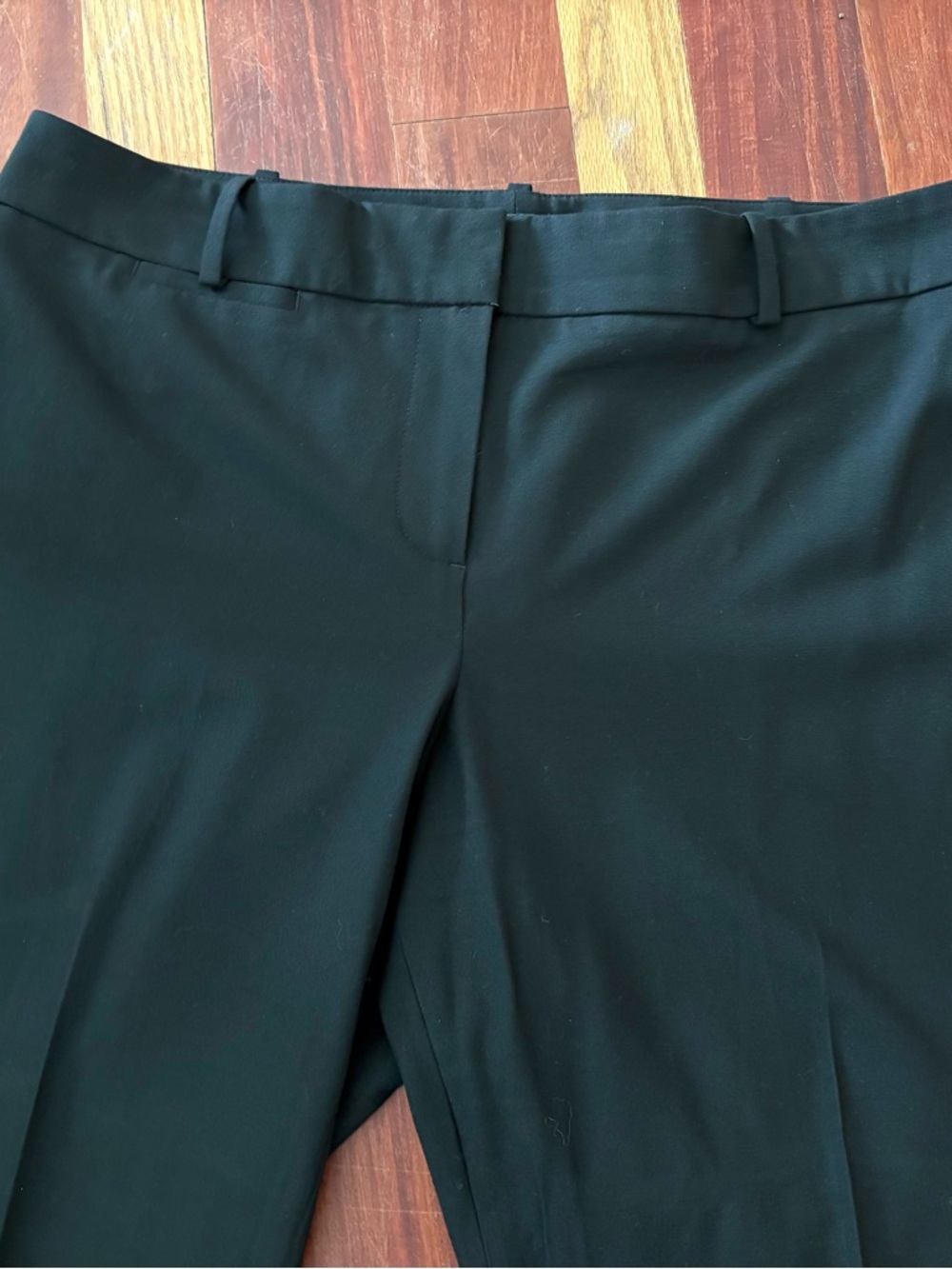 Talbots Curvy Women’s Black Dress Trousers Pants Cropped 14P - Picture 3 of 4